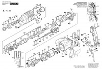 Bosch 0 611 234 042 GBH 2-20 S Rotary Hammer 230 V / GB Spare Parts GBH2-20S